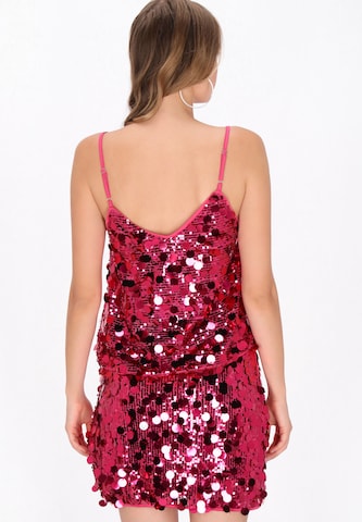 myMo at night - Top en rosa