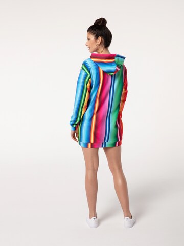 Robe oversize 'Colorful Stripes' Mr. Gugu & Miss Go en vert