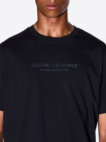 Maglietta di ARMANI EXCHANGE in blu
