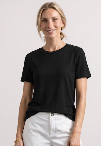 STREET ONE Shirt in Black: front