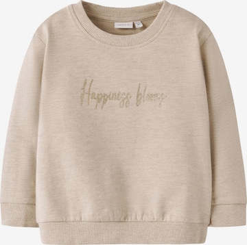 NAME IT - Sudadera en beige: frente