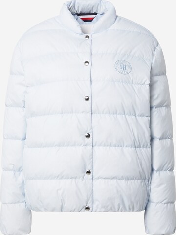 TOMMY HILFIGER Between-Season Jacket 'Chic Down' in Blue: front