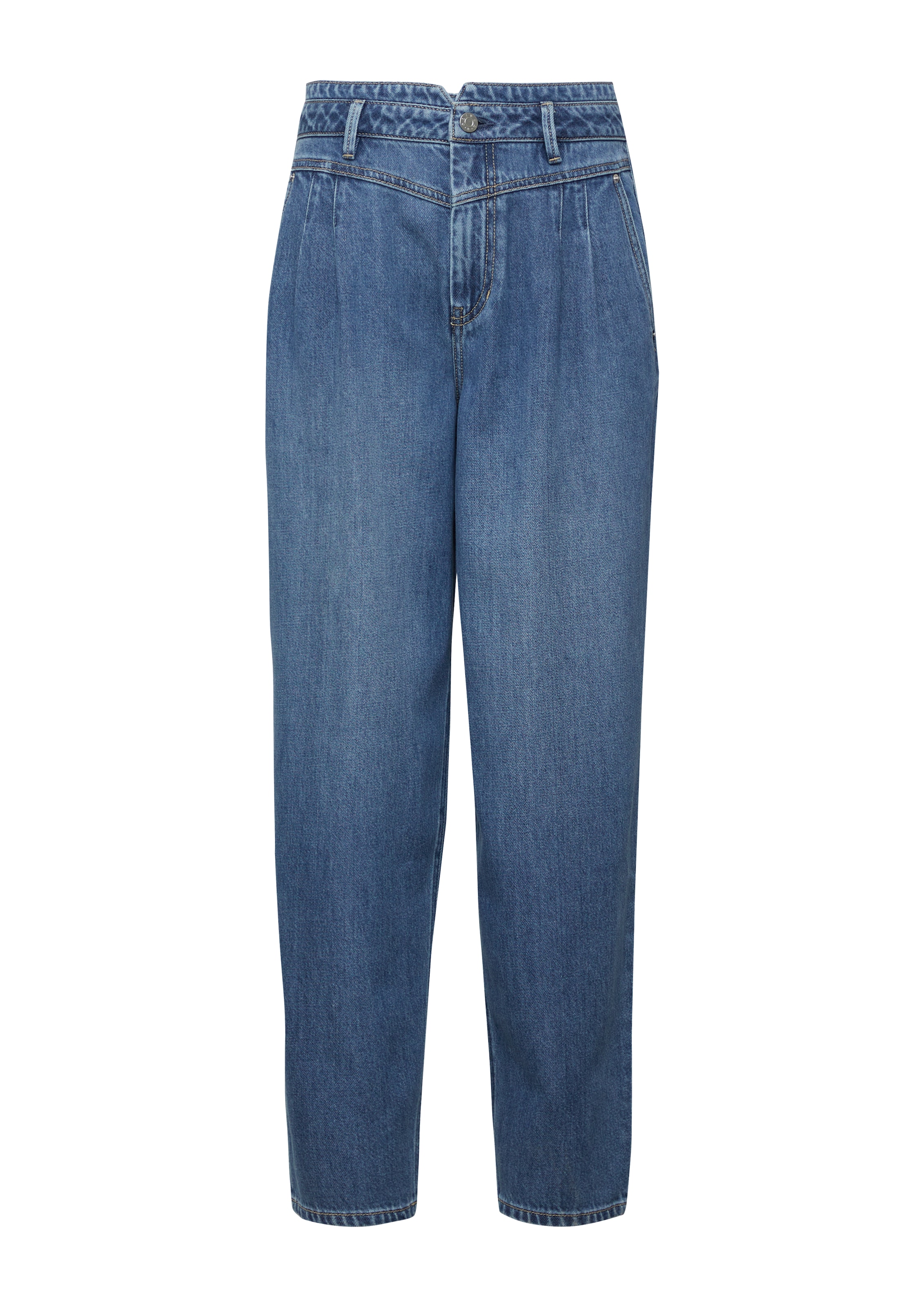 s.Oliver Loosefit Jeans in Blauw: voorkant