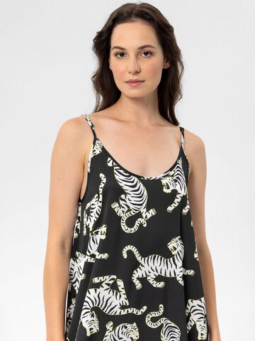 Camicia da notte di DENIM CULTURE in nero