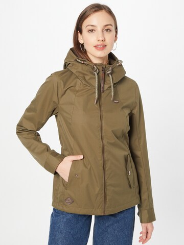 Ragwear Between-Season Jacket 'MONADE' in Green: front