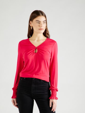 MORE & MORE Shirt in Rood: voorkant