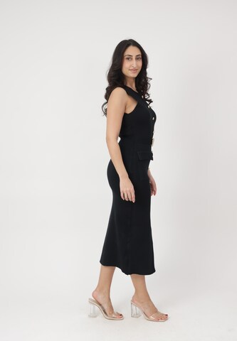 Abito in maglia di Elara in nero