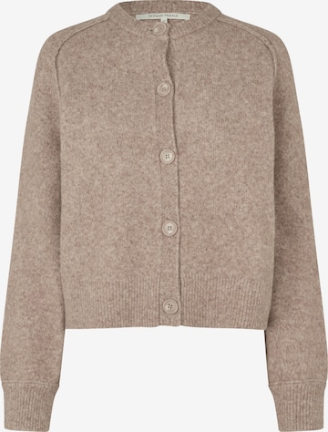 SECOND FEMALE Gebreid vest in Beige: voorkant