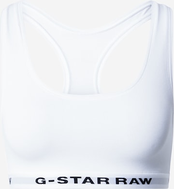 G-STAR Bralette Bra in White: front