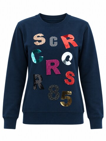 Pullover sportivo 'LELYA' di SCR. in blu: frontale