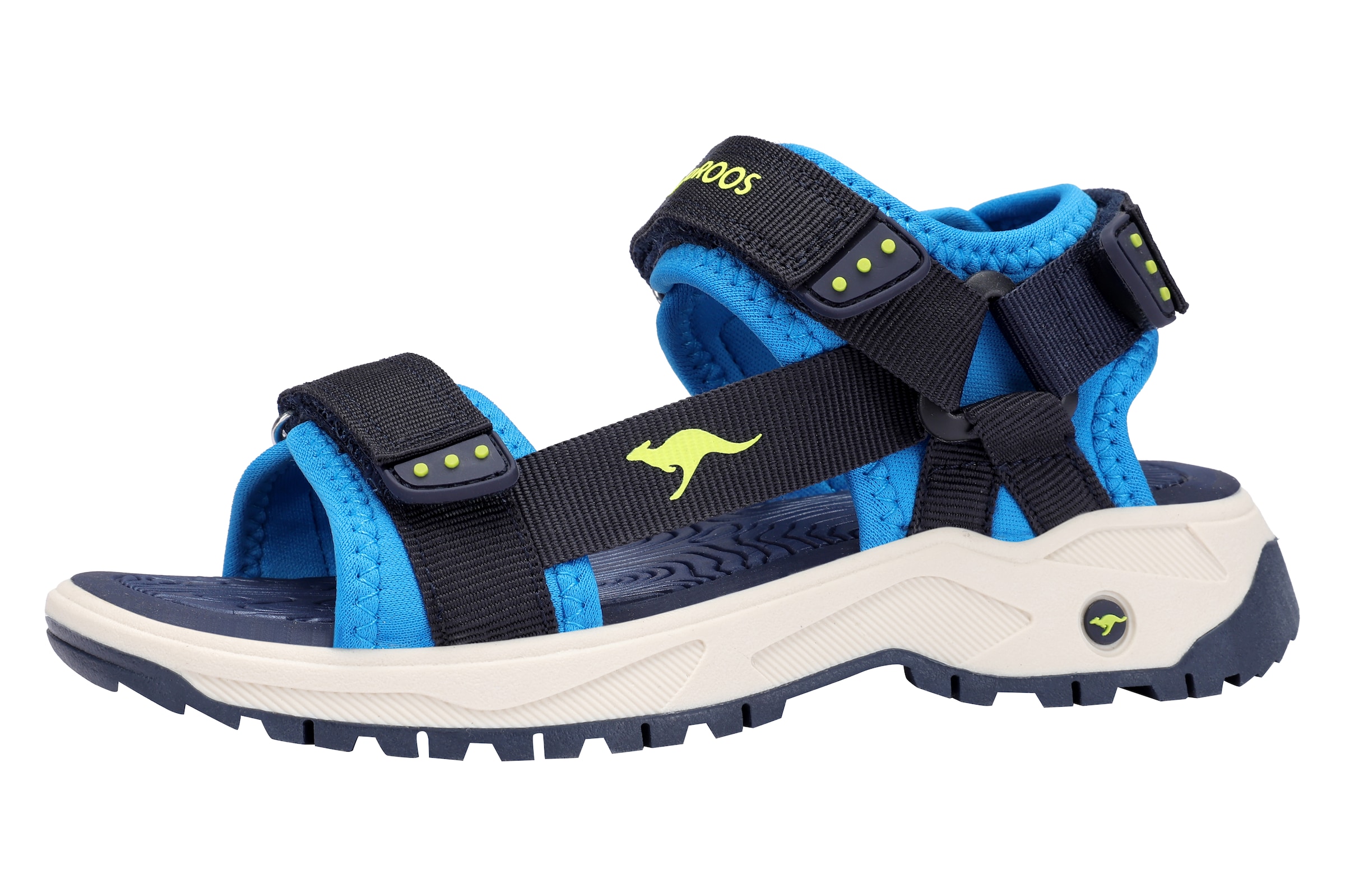 KangaROOS Sandale in Blau: Vorderseite
