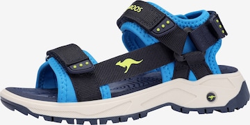 KangaROOS Sandale in Blau: Vorderseite