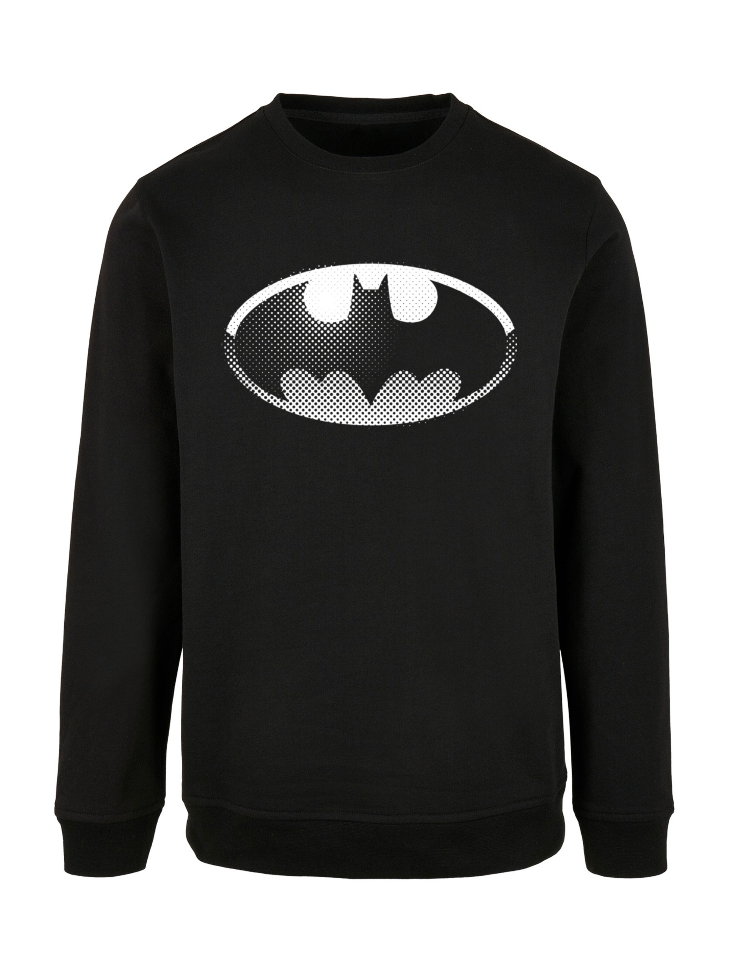 F4NT4STIC Sweatshirt 'Batman Spot' in Black: front