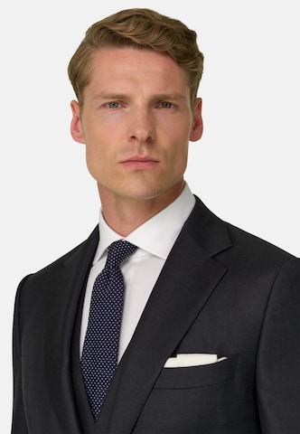 Boggi Milano Regular fit Business-colbert in Grijs: voorkant