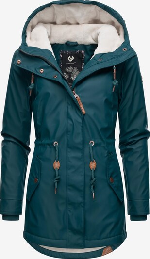 Ragwear Weatherproof jacket 'Monadis' in Brown / Green / White, Item view