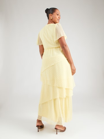 VILA Obleka 'VIDOBBY' | rumena barva