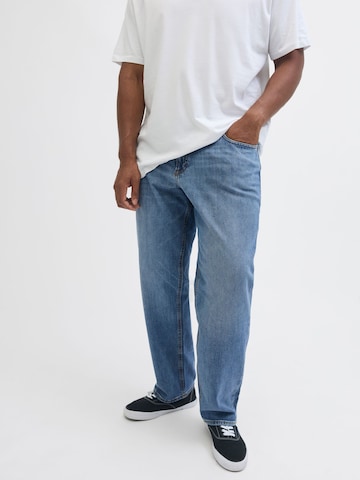 Jack & Jones Plus regular Jeans 'JJIMIKE JJORIGINAL' i blå: forside