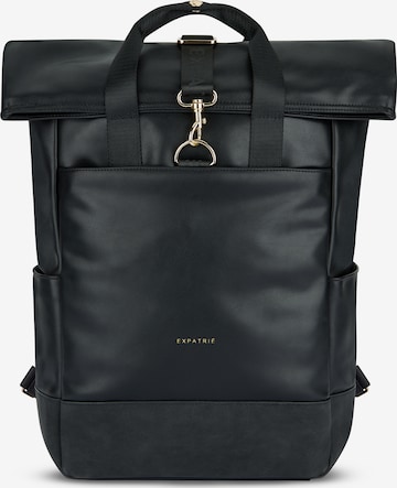 Expatrié Backpack 'Adele' in Black: front