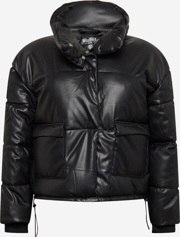 Missguided Plus Between-Season Jacket in Black: front