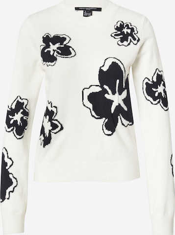 balta FRENCH CONNECTION Megztinis 'PAISLEE': priekis