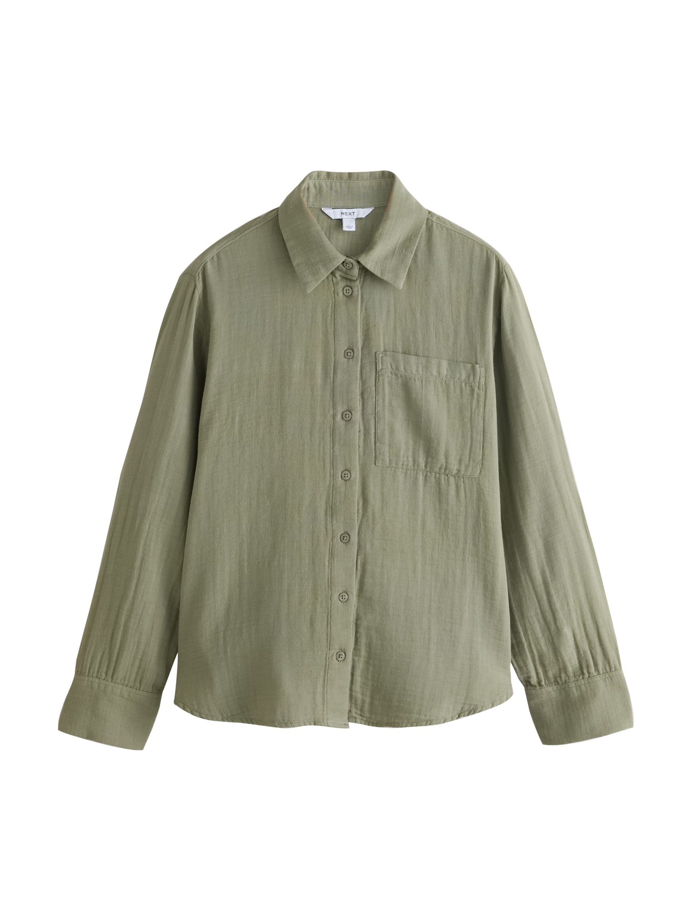 Next Bluse i grøn: forside