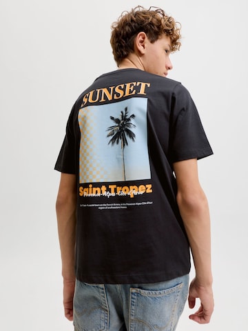T-Shirt Jack & Jones Junior en noir : devant