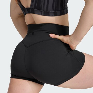 ADIDAS PERFORMANCE - Skinny Calças de desporto 'All-Me' em preto