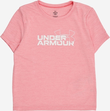 UNDER ARMOUR Toiminnallinen paita 'TECH' värissä vaaleanpunainen: etupuoli