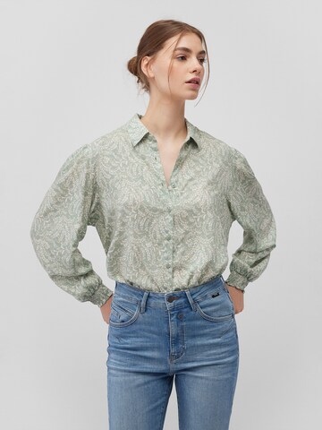 Mavi Blouse in Green: front