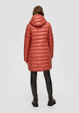 Manteau mi-saison QS en orange