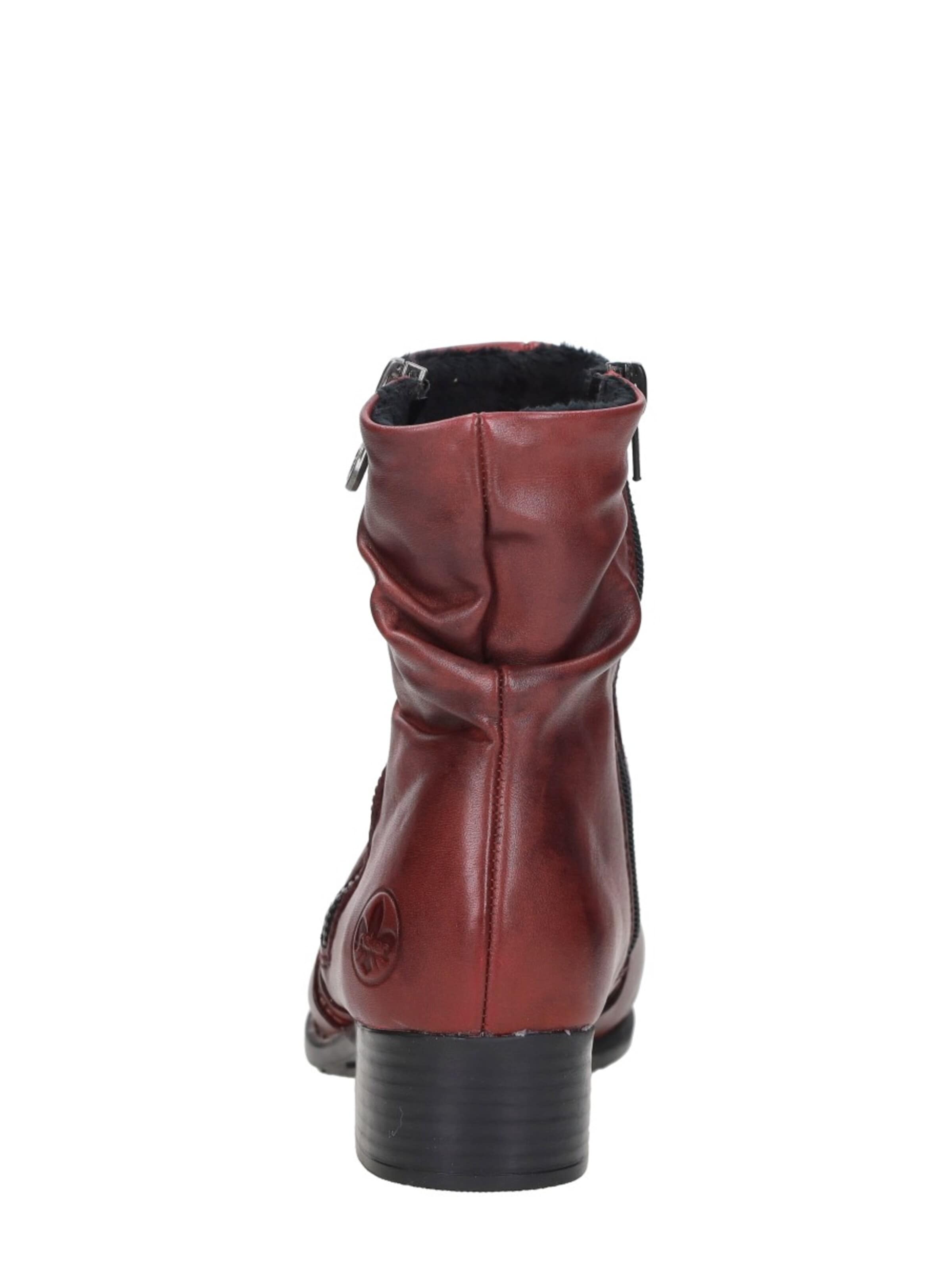 Rieker Boots 'Enkellaarsjes Hak' in Red