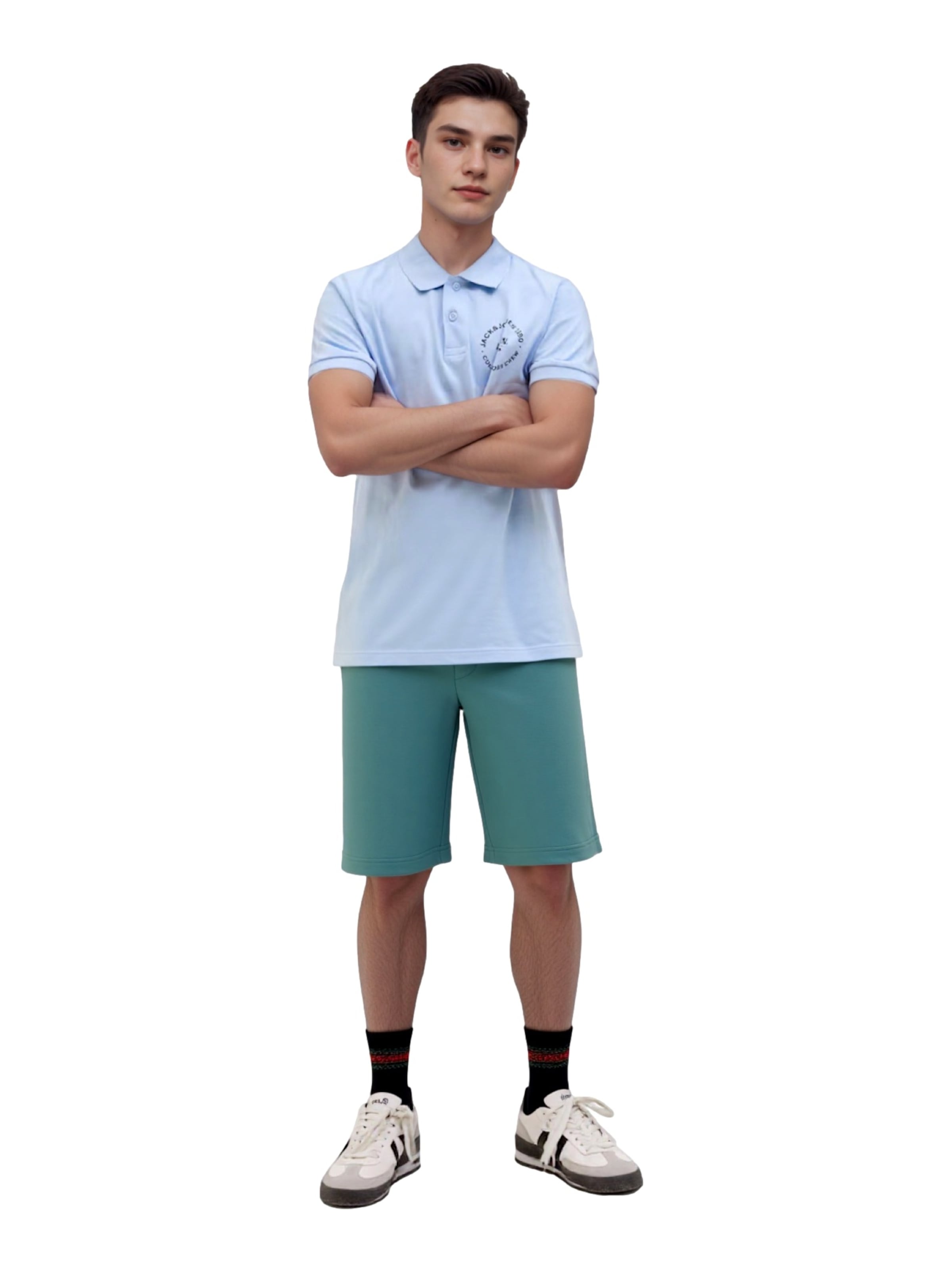 Jack & Jones Junior Regular Broek 'Gordon' in Blauw
