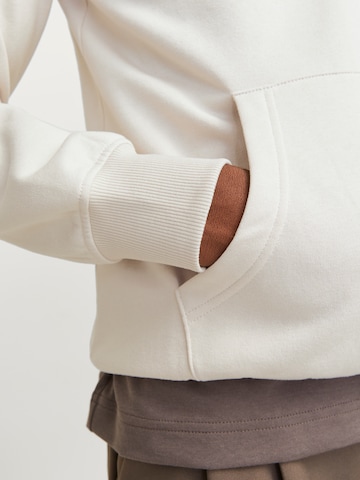 JACK & JONES Sweatshirt 'JJHAKKAI' i beige