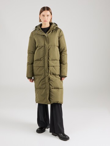 Fransa Winter Coat 'Bella' in Green: front