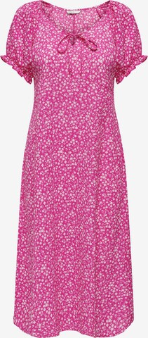 ONLY Kleid 'Kai' in Pink: predná strana