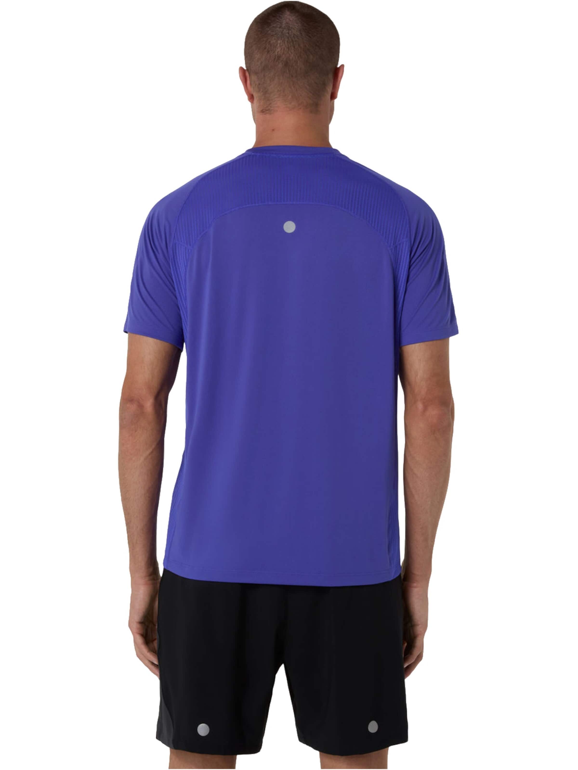 ASICS Shirt 'ASICS Road Fade SS Top' in Blue