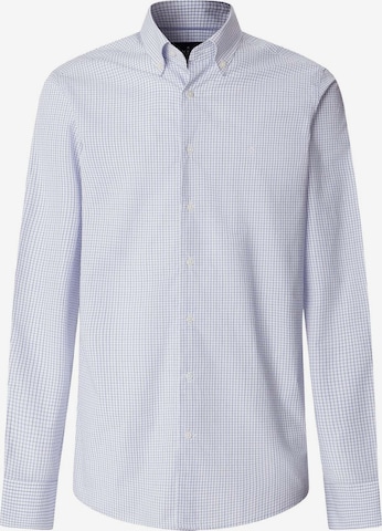Hackett London Regular Fit Hemd in Blau: Vorderseite