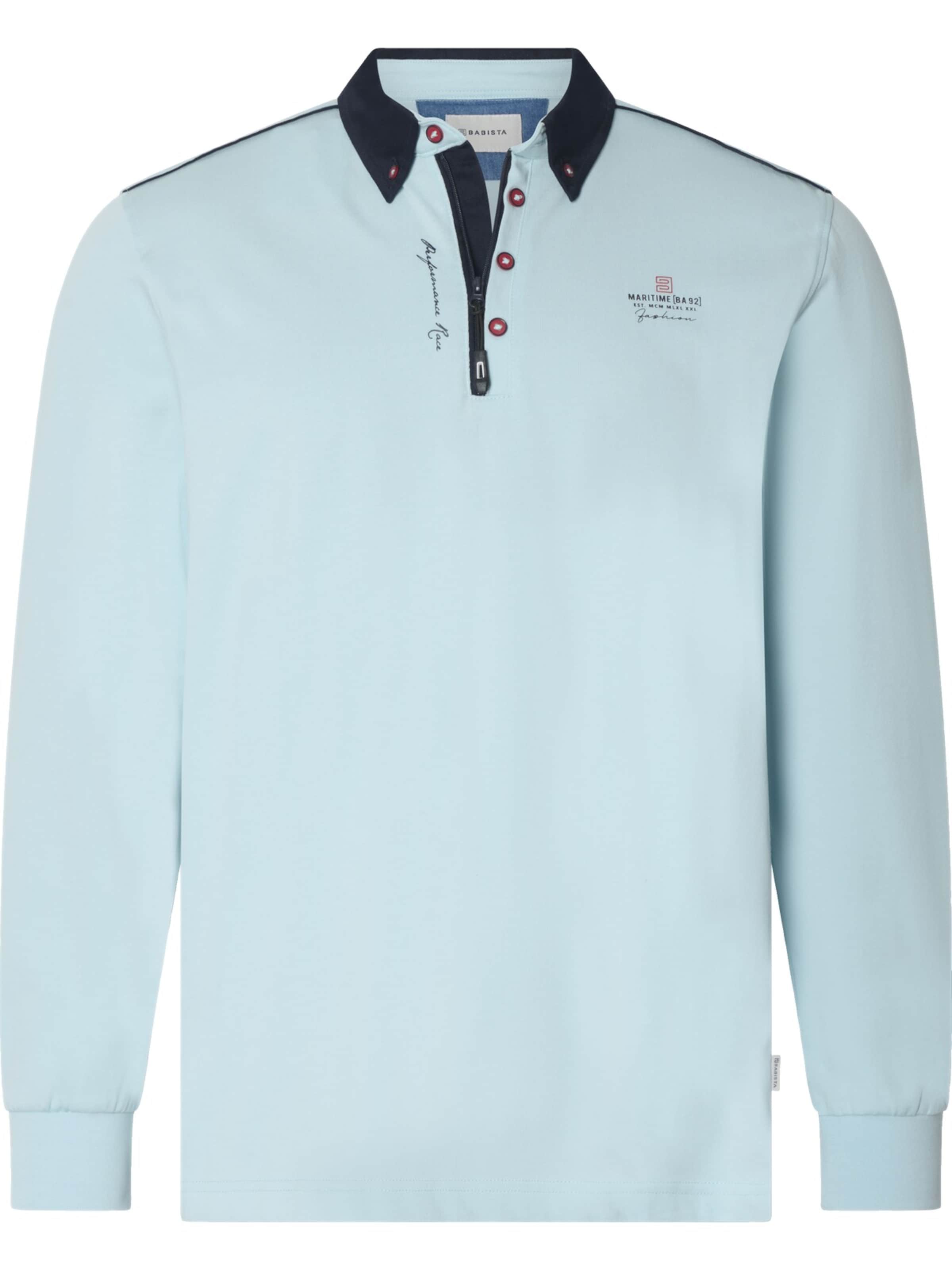 BABISTA Sweatshirt 'Modasole' in Blau: Vorderseite