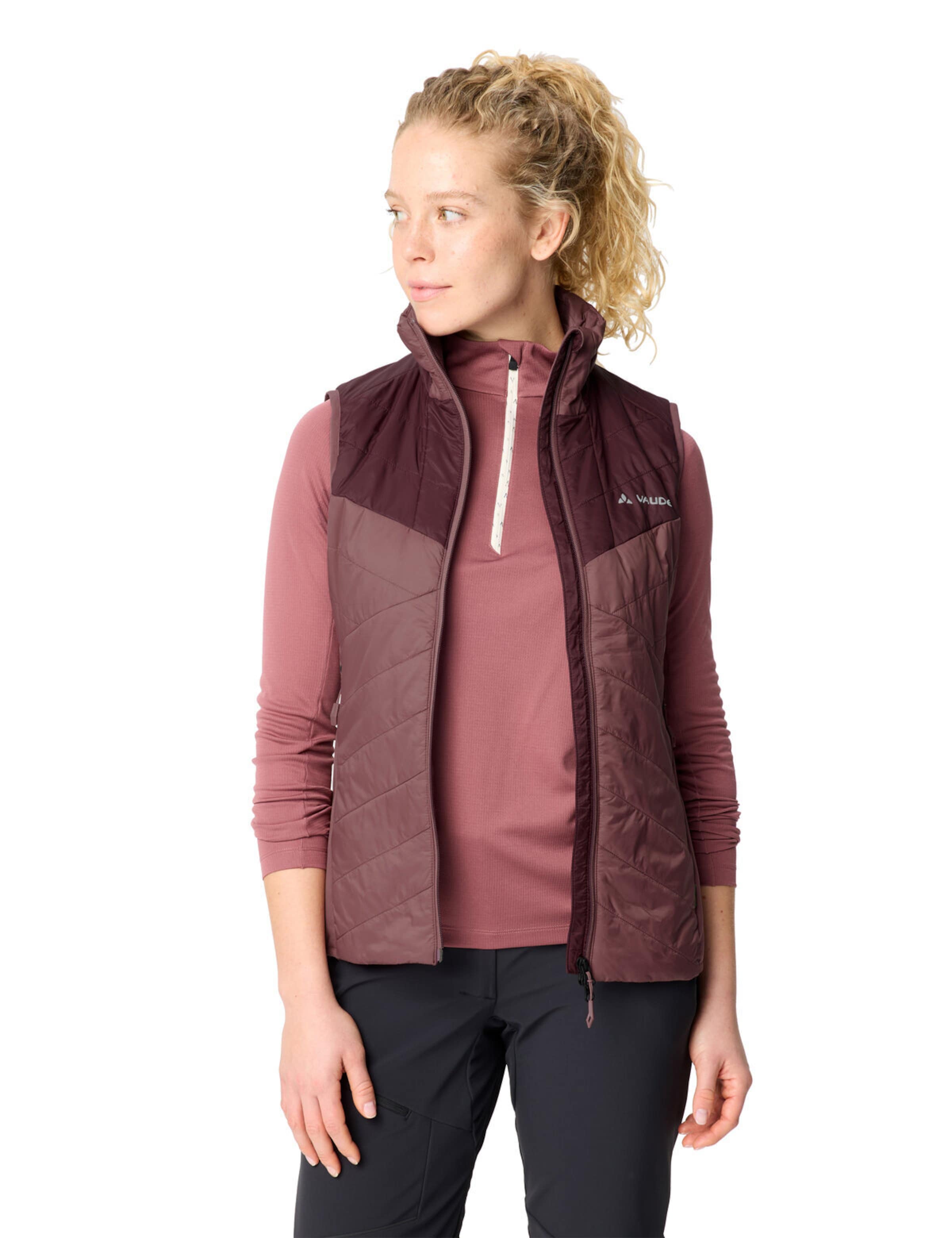 VAUDE Sportweste 'Sesvenna IV' in Rot