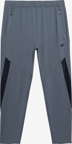 Regular Pantalon de sport 4F en bleu : devant