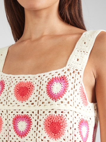 Hailys Knitted Top 'Si44nja' in White