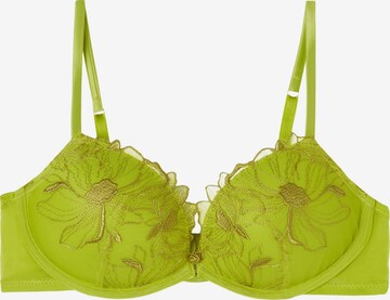 INTIMISSIMI Push-up BH 'SILVIA SWEET LIKE SUGAR' in Grün: predná strana