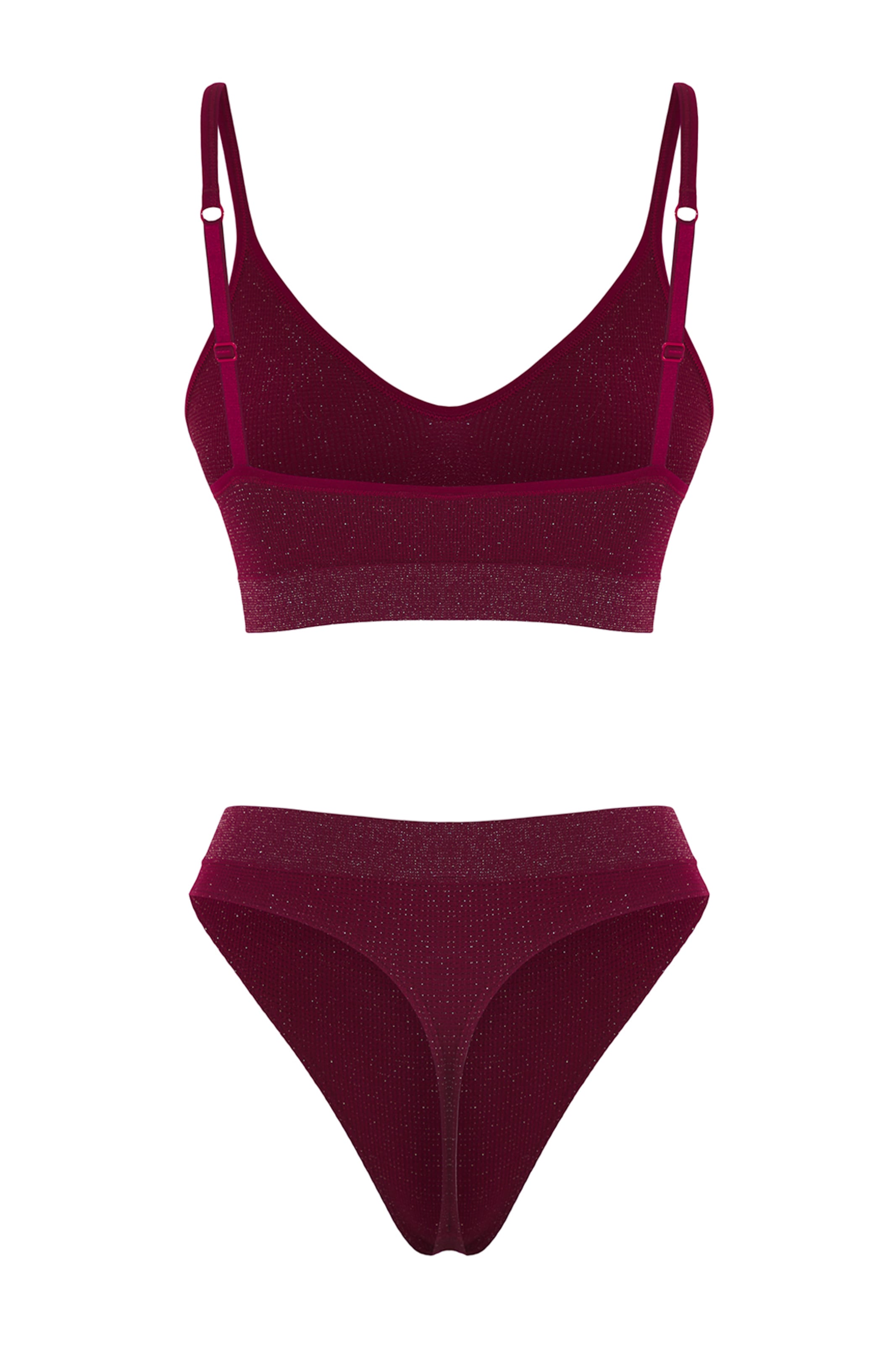 Trendyol Bustier Wäsche-Sets in Rot