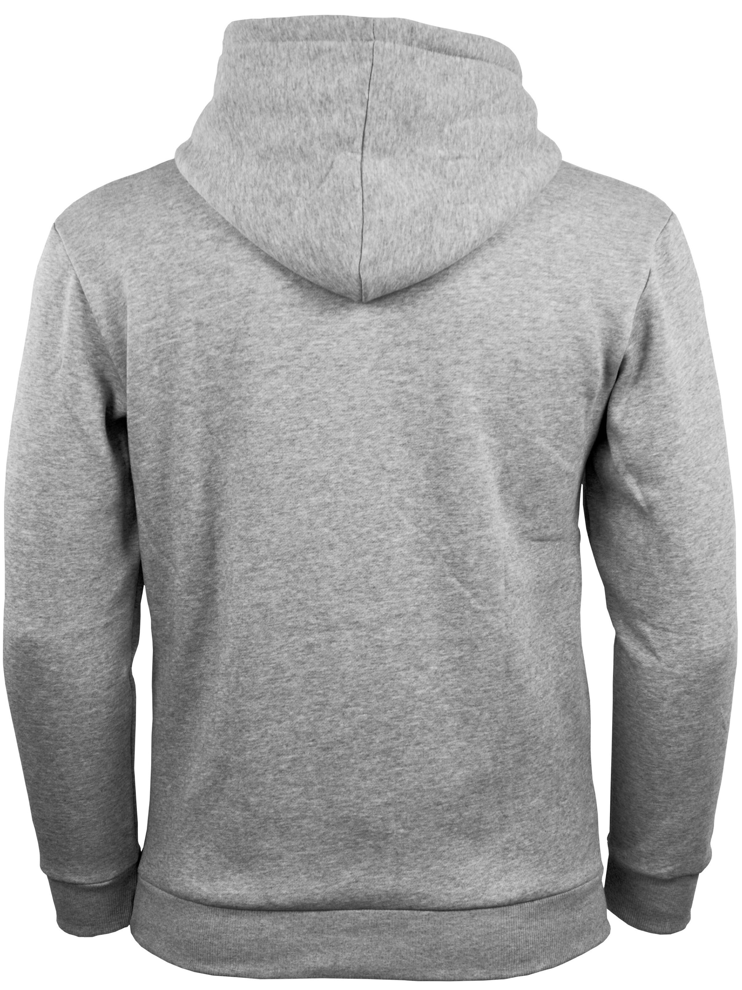 Guggen Mountain Sweatshirt 'Kapuzenpullover H02 Fleece Hoodie' in Grijs