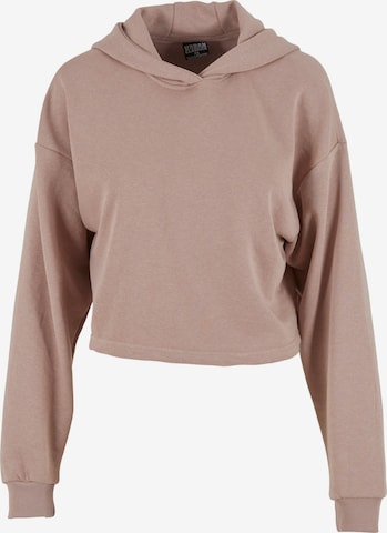 Sweat-shirt Urban Classics en beige : devant