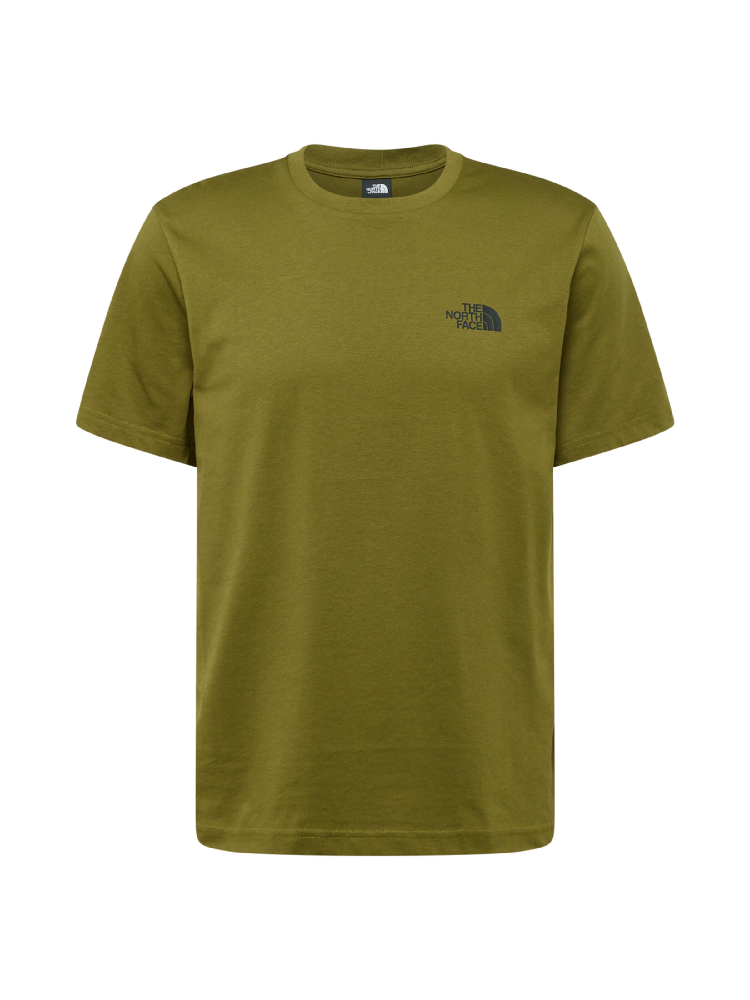 Tricou de la THE NORTH FACE pe verde: față
