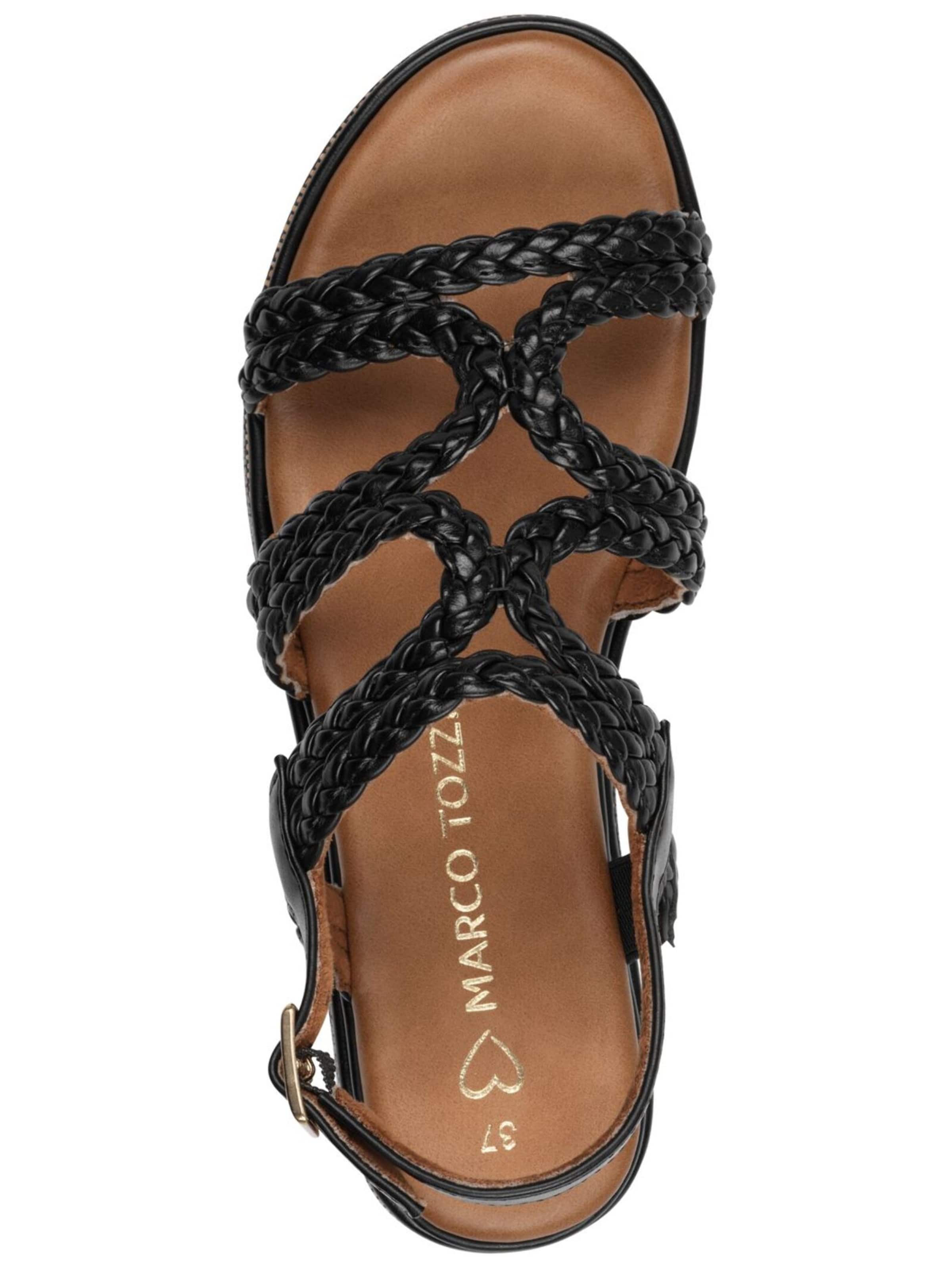 MARCO TOZZI Strap Sandals in Black