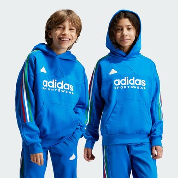 Sweat de sport 'Tiro Nations' ADIDAS SPORTSWEAR en bleu : devant