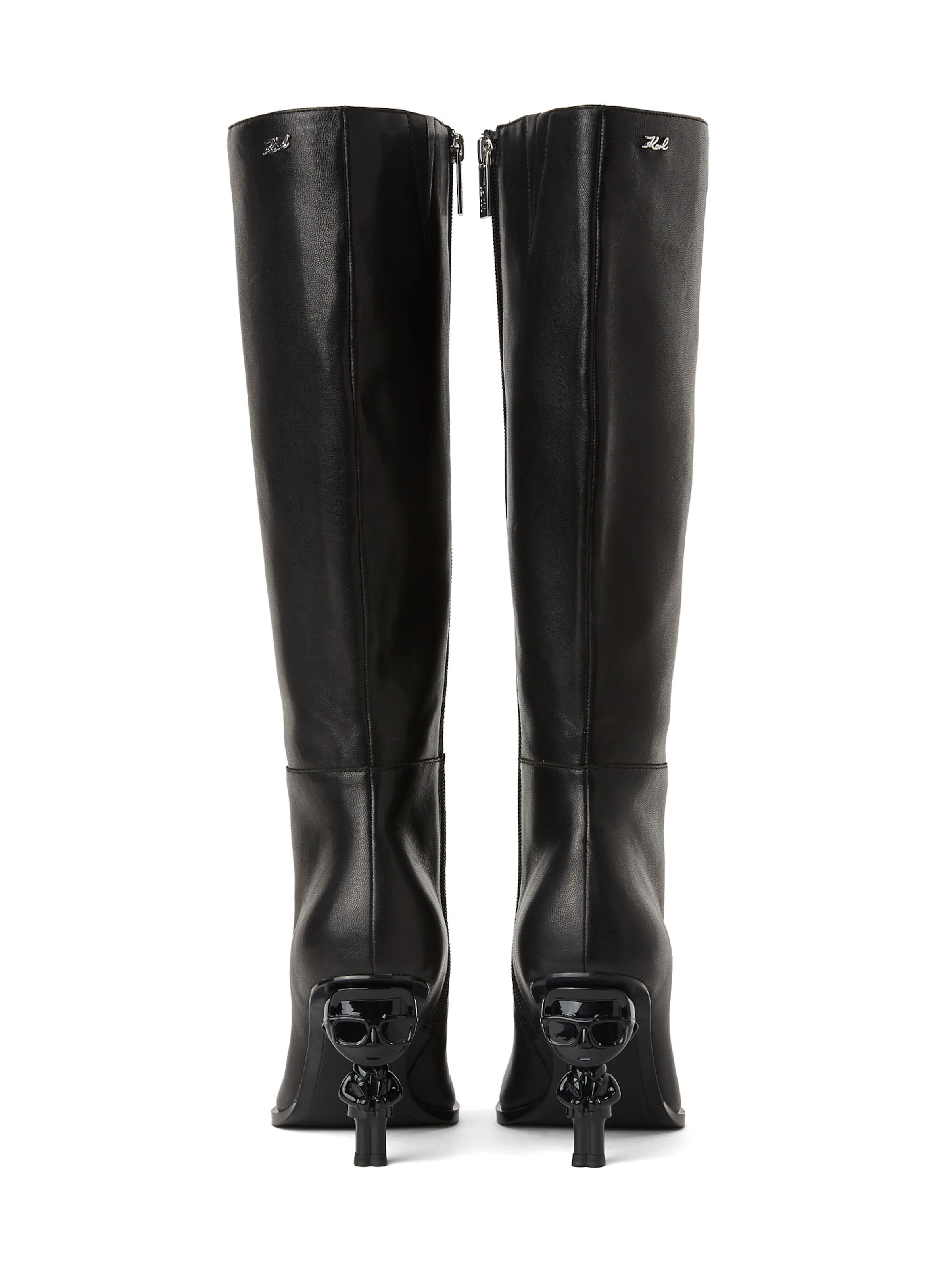 Karl Lagerfeld - Bota 'Ikon' em preto