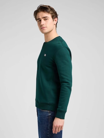 Lee Sweatshirt 'Patch Crew Sws' in Grün